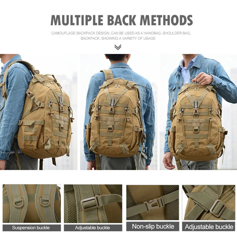 StealthGrid™ 40L Tactical Reflect Pack