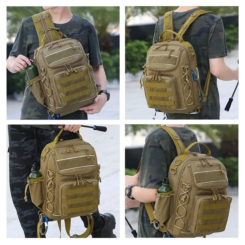 HookTrail™ Tactical Fishing Pack