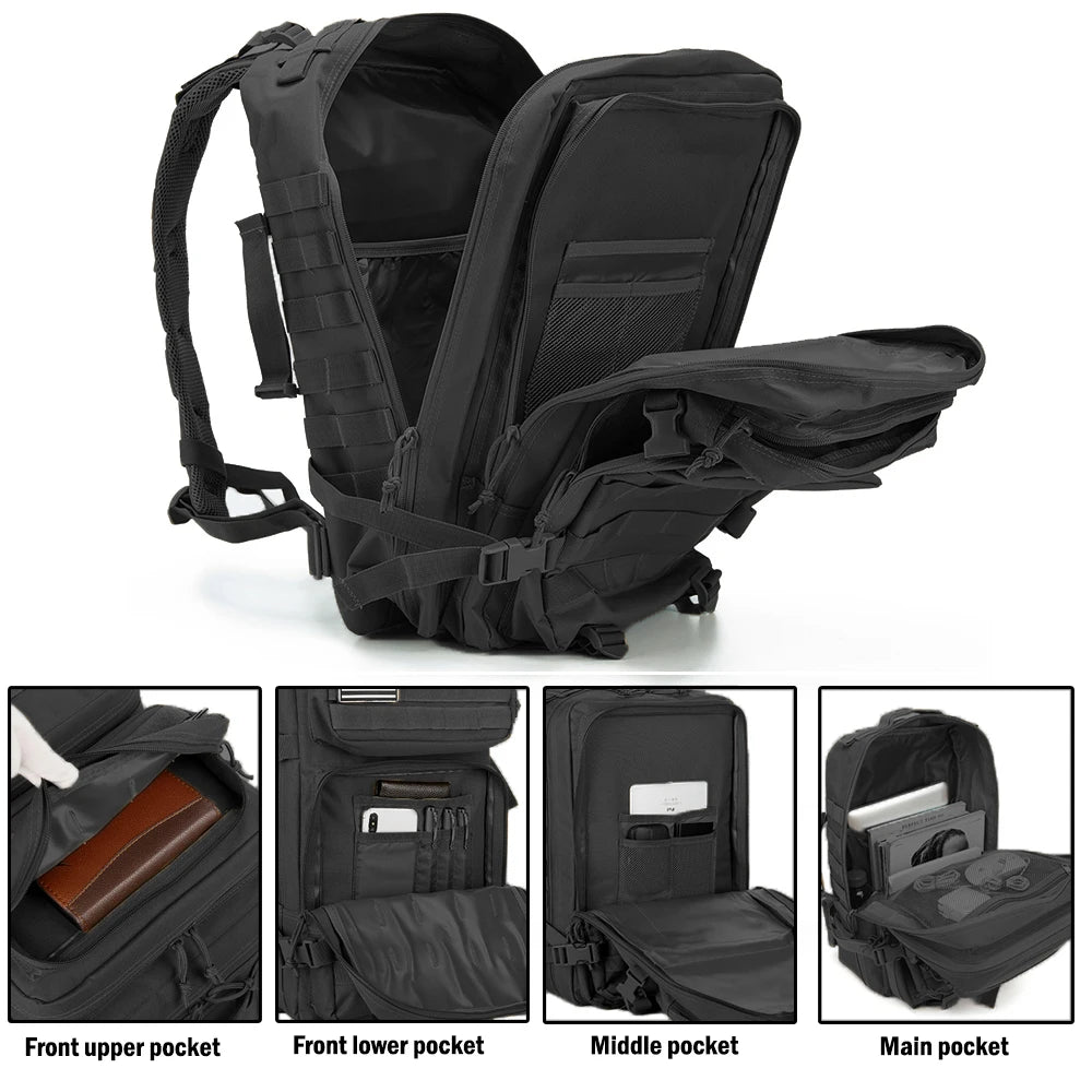 SpartElite V50 – Sac à Dos Tactique 45L